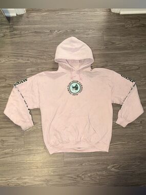 Camp Flog Gnaw 2019 Concert Lineup Hoodie Mens Sweatshirt L Pink Golf Wang Tyler